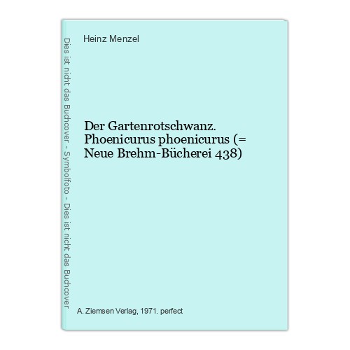 Der gartenrotschwanz - der,