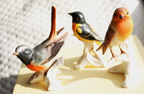 Goebel porz figuren - goebel, vögel